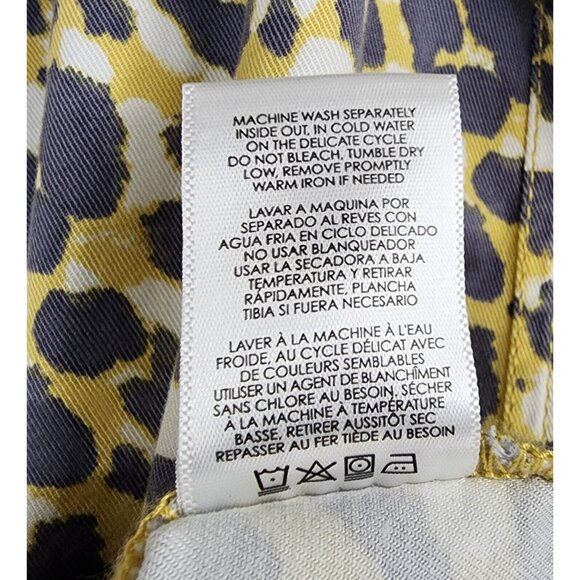 Cabi Shirt Jacket Womens Small Leopard Print Casual Button Up Long Sleeve - Picture 11 of 11